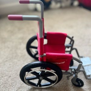 American Girl wheel chair-good condition